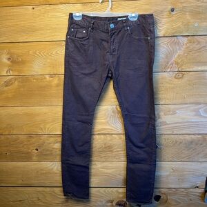 Women’s All Saints cigarette skinny fit brown denim size 30UK (smaller than US)